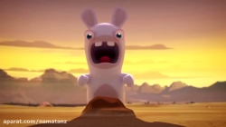 انیمیشن خرگوش های بازیگوش قسمت 2 - rabbids invasion